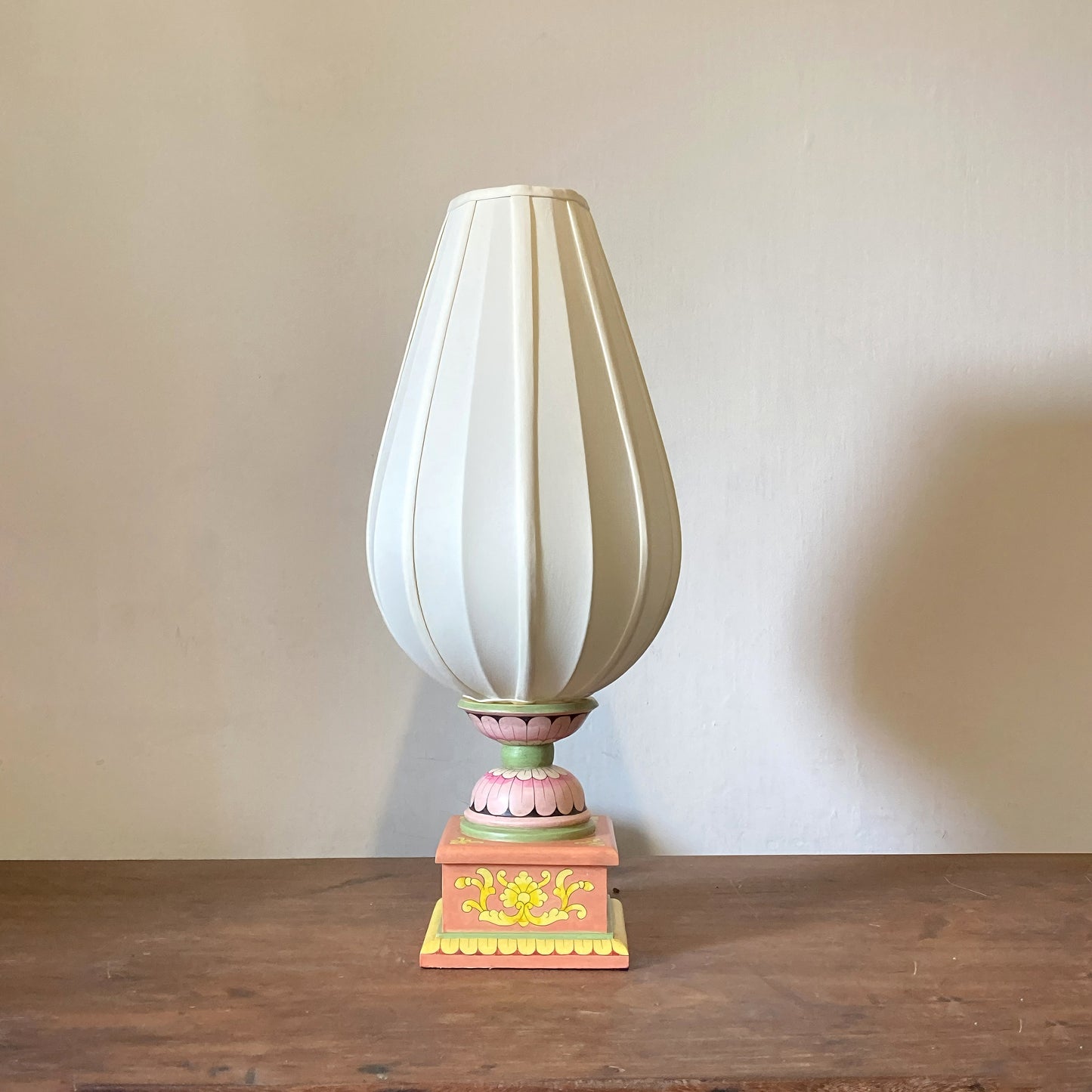 Krishna Lotus Lamp Pink