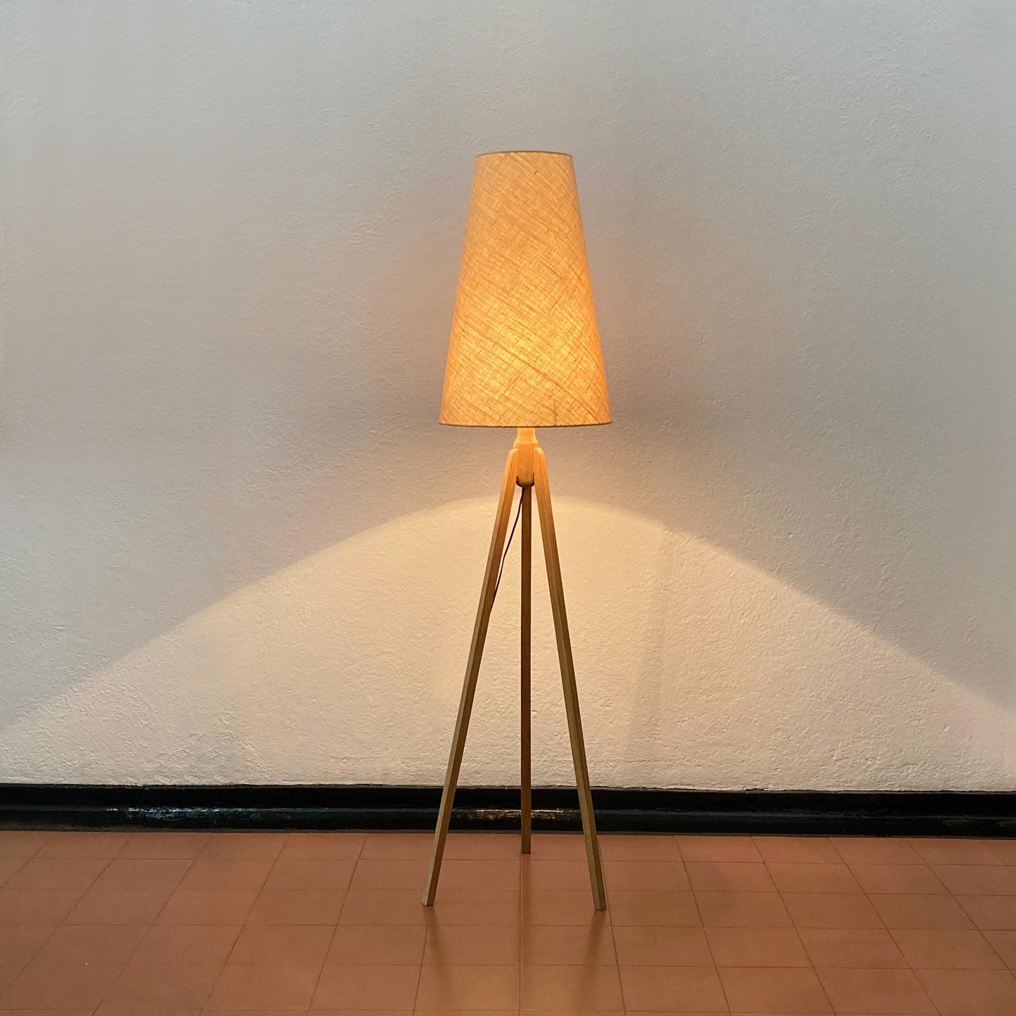 Midcentury Tripod Floor Lamp